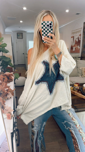 
                  
                    Load image into Gallery viewer, Vintage Tie Jeans
                  
                