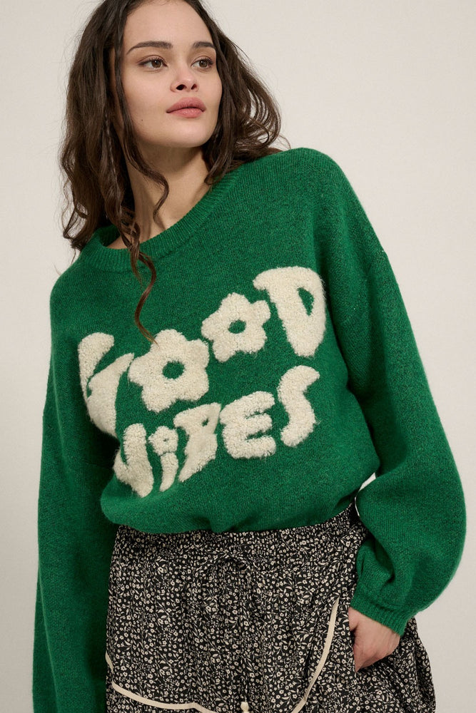 
                  
                    Load image into Gallery viewer, Good Vibes Sweater
                  
                