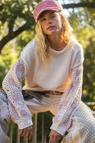 Flower Patch Sweater