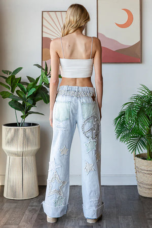 
                  
                    Load image into Gallery viewer, One With The Cosmos ☆ Jeans
                  
                