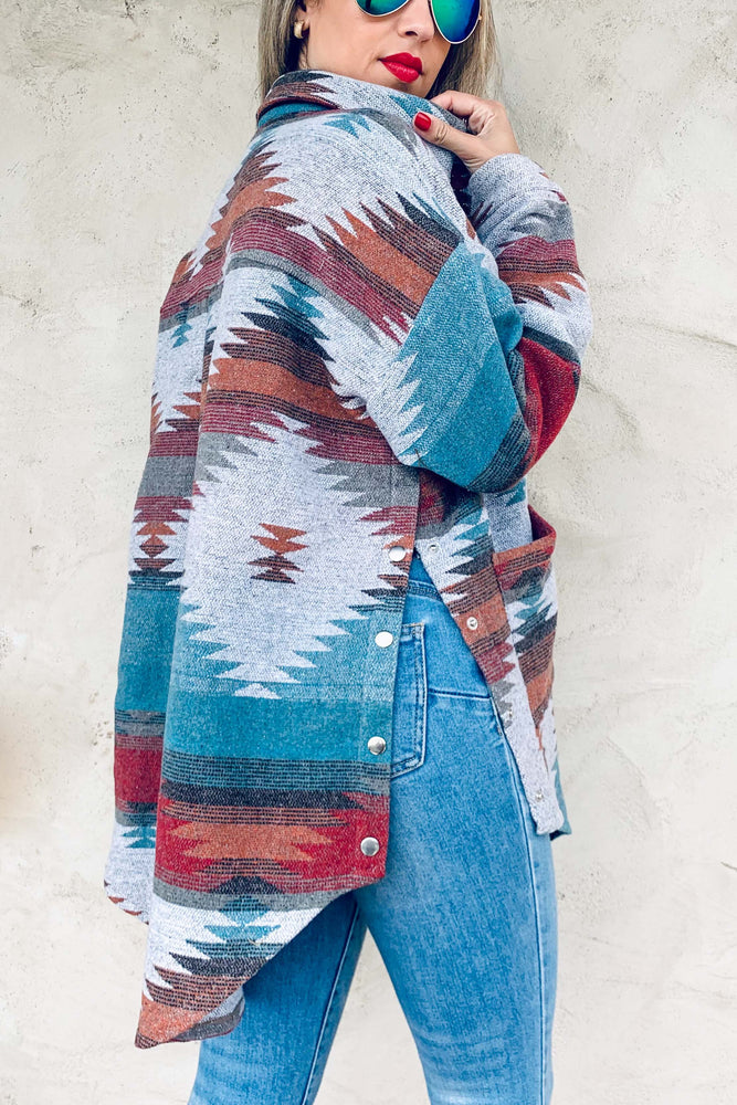 
                  
                    Load image into Gallery viewer, Montana Aztec Jacket
                  
                