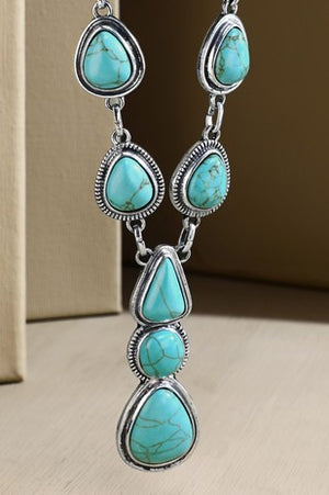 
                  
                    Load image into Gallery viewer, Montana Necklace with Earrings
                  
                