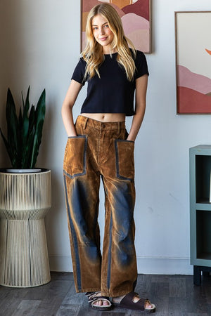 
                  
                    Load image into Gallery viewer, Rumors Vintage Suede Pants
                  
                