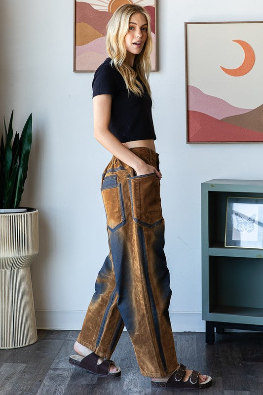 
                  
                    Load image into Gallery viewer, Rumors Vintage Suede Pants
                  
                