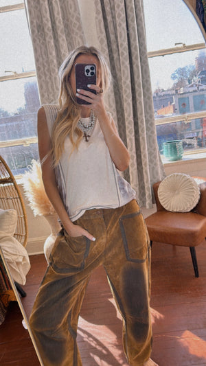 
                  
                    Load image into Gallery viewer, Rumors Vintage Suede Pants
                  
                