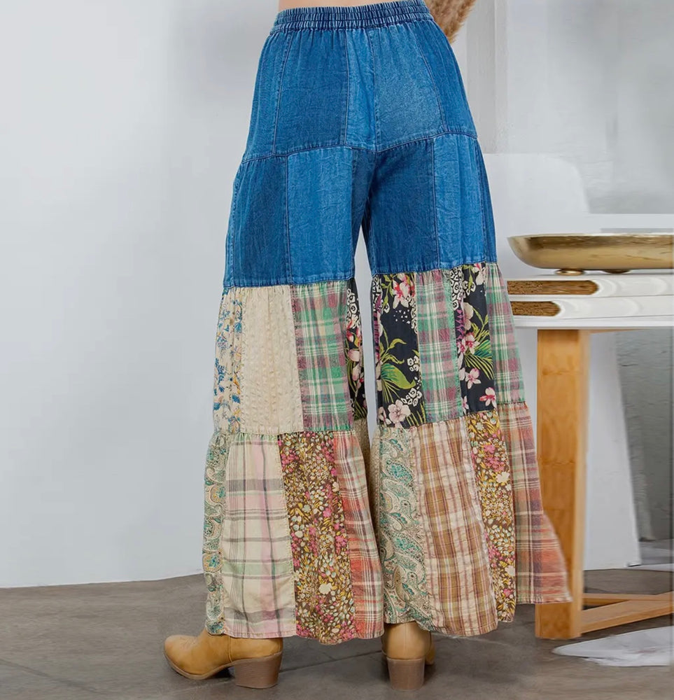 
                  
                    Load image into Gallery viewer, Hudson Patchwork Pants
                  
                