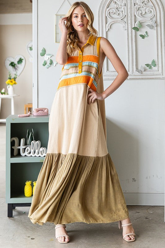 
                  
                    Load image into Gallery viewer, Crossing Paths Maxi Dress
                  
                