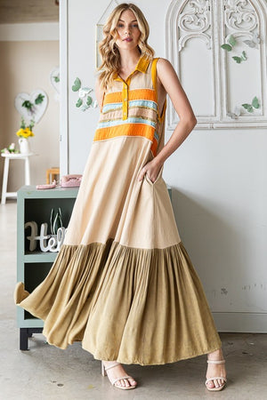 
                  
                    Load image into Gallery viewer, Crossing Paths Maxi Dress
                  
                