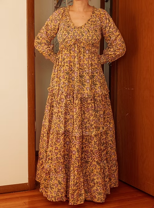 
                  
                    Load image into Gallery viewer, Emilia Organic Cotton Maxi Dress
                  
                
