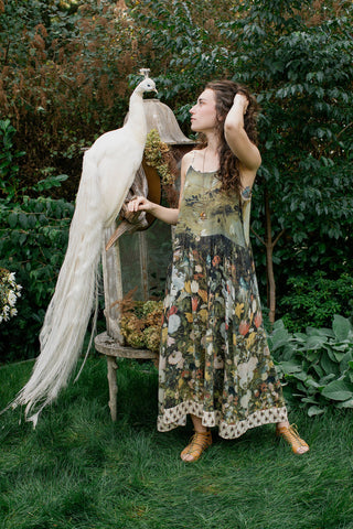 I Dream in Flowers Slip Dress