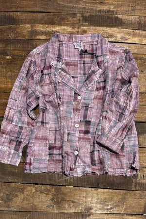 
                  
                    Load image into Gallery viewer, Plum Delight Button Up
                  
                