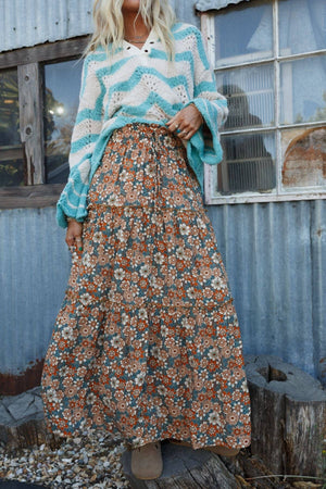 
                  
                    Load image into Gallery viewer, Daisy Rain Maxi Skirt
                  
                