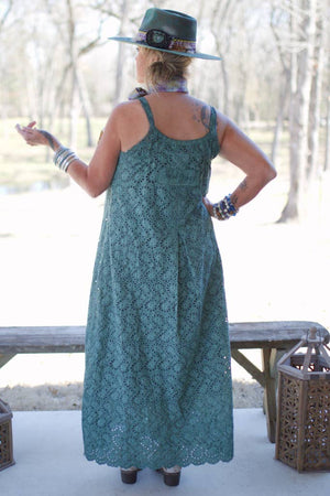 
                  
                    Load image into Gallery viewer, Emerald Gypsy Eye See You Dress
                  
                