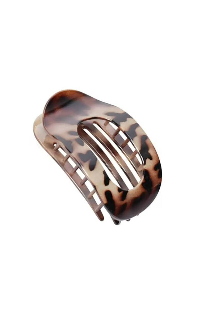 Leopard Flat Hair Clip