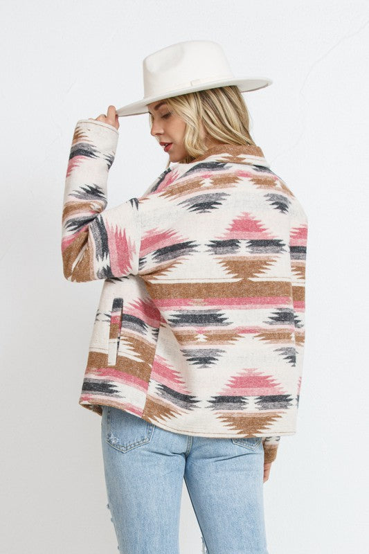 
                  
                    Load image into Gallery viewer, Even Better Aztec Shacket
                  
                