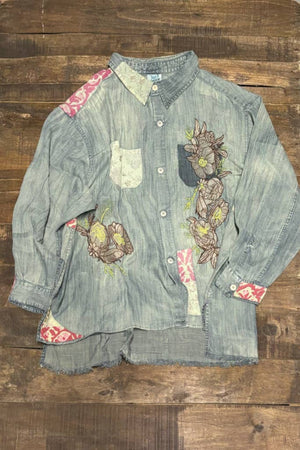 
                  
                    Load image into Gallery viewer, Gypsy Moon Button Up
                  
                