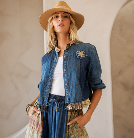 Phoebe Patchwork Jacket