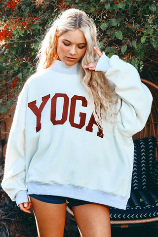 Pilates & Yoga Pullover (Reversible)