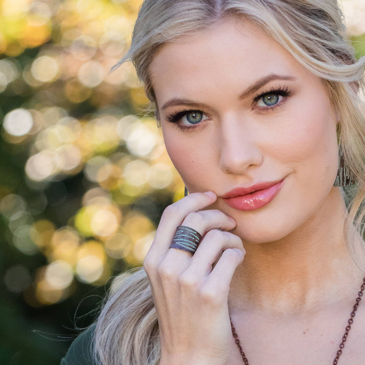 Falling Leaves Patina Ring – Flippie Hippie