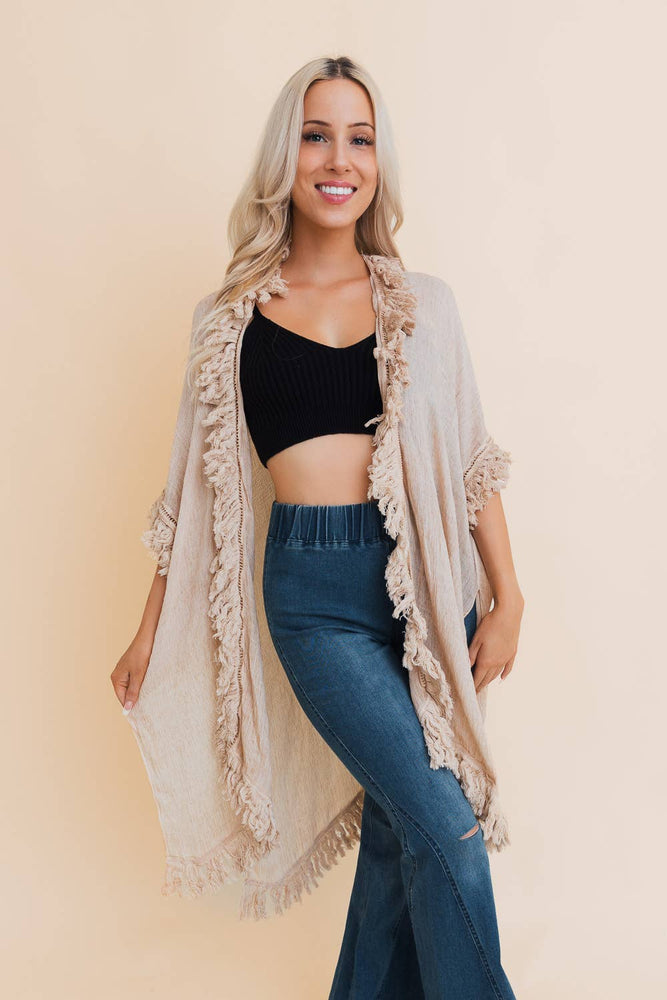 
                  
                    Load image into Gallery viewer, Sunkissed Kimono (Sand)
                  
                