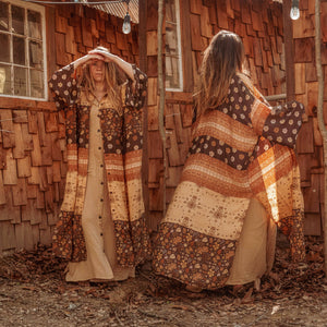 
                  
                    Load image into Gallery viewer, Desert Silk Maxi Shirt (Dress + Duster)
                  
                