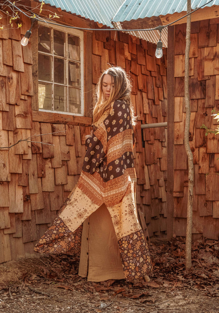 
                  
                    Load image into Gallery viewer, Desert Silk Maxi Shirt (Dress + Duster)
                  
                