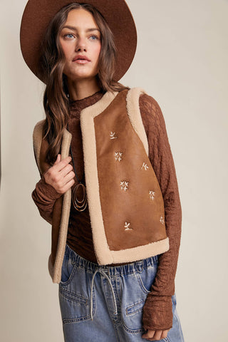 Emma Embroidered Vest