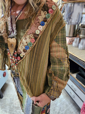 
                  
                    Load image into Gallery viewer, Bet Your Button Butterfly Jacket
                  
                