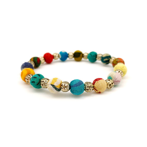 Kantha Stackable Bracelet