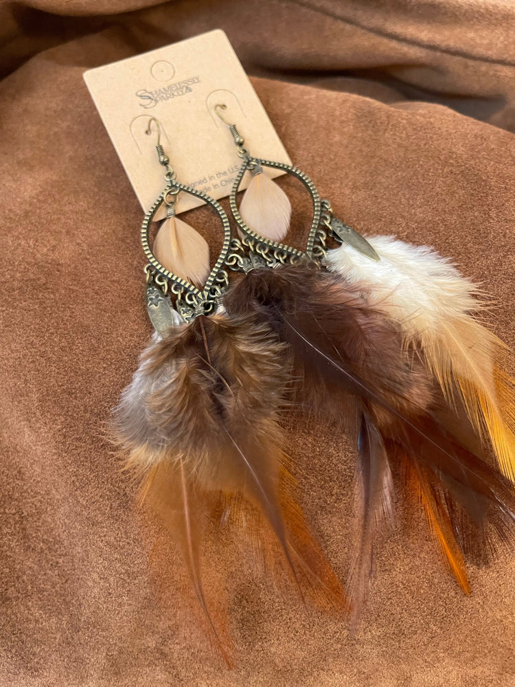 Forever Free Feather Earrings