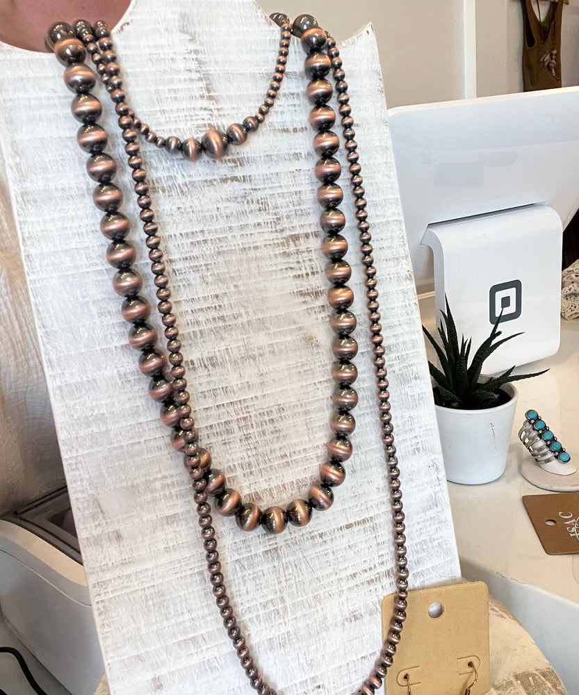 Navajo Copper Layered Necklace
