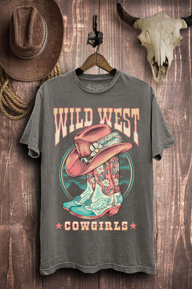 Going West Cowgirl Tee