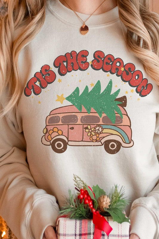 Flippie Hippie Christmas Pullover (Sand)