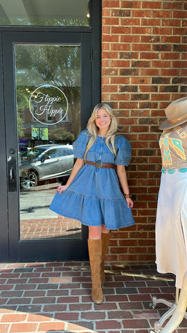 Road Ahead Denim Dress