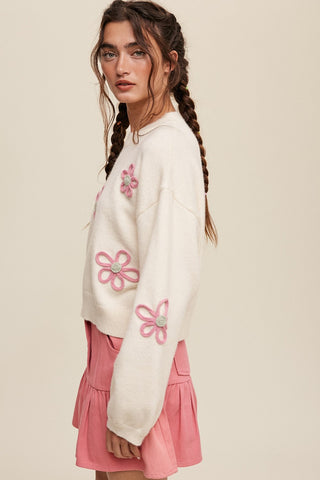 Pretty In Pink Sweater