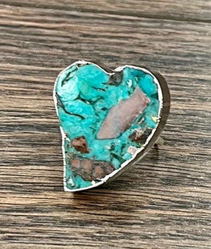 
                  
                    Load image into Gallery viewer, Heart of Stone Ring
                  
                