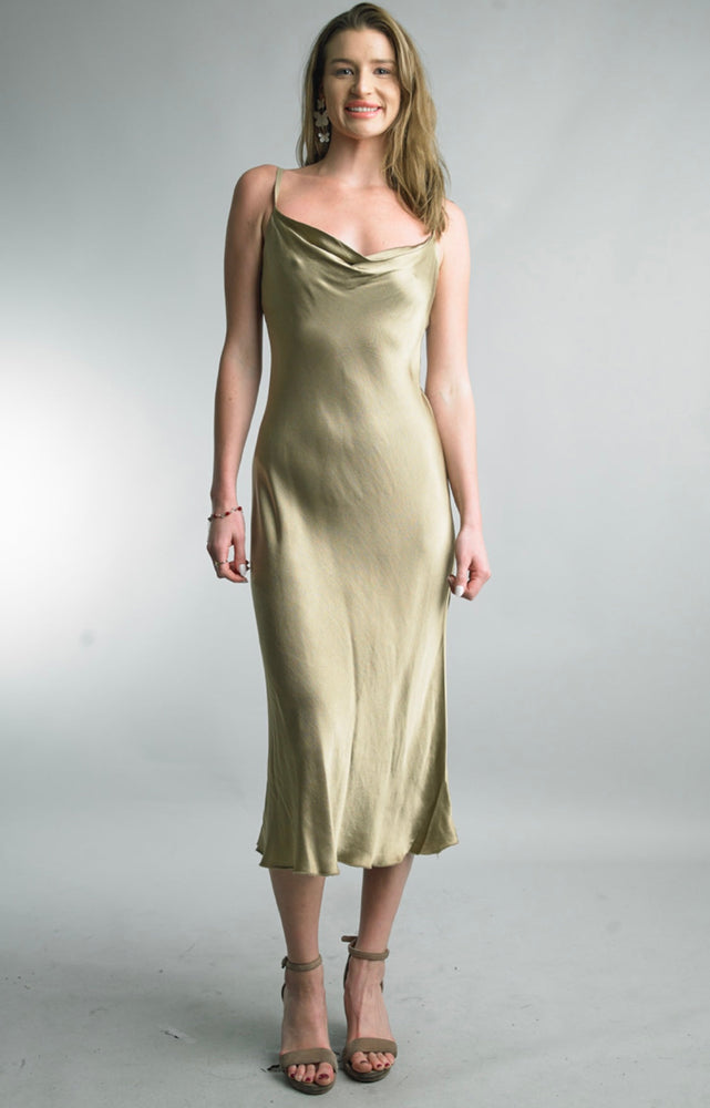 
                  
                    Load image into Gallery viewer, Made For You Dress (Gold)
                  
                