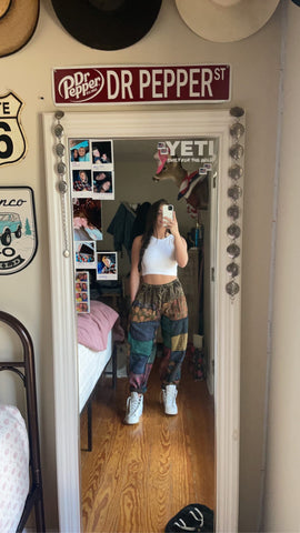 Keep It Casual Patchwork Pants