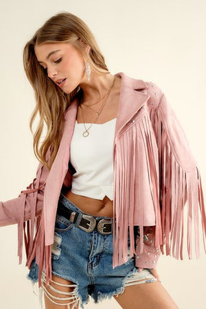 
                  
                    Load image into Gallery viewer, Boho Western Studded Jacket
                  
                