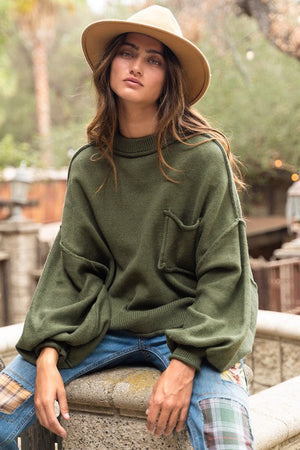 
                  
                    Load image into Gallery viewer, Bella Sweater (Clover)
                  
                