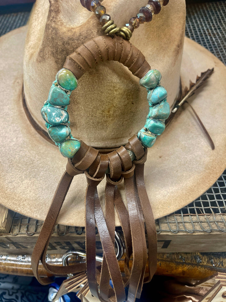 Authentic Turquoise Roundabout Necklace