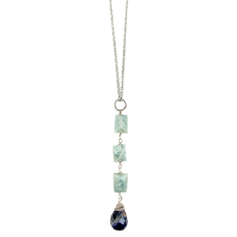 Cascading Stone Necklace