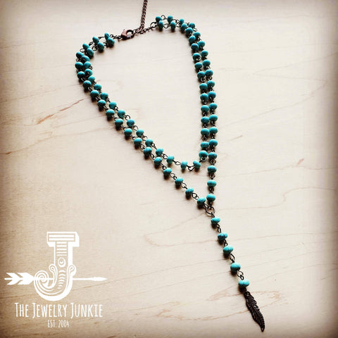Double Strand Turquoise Necklace
