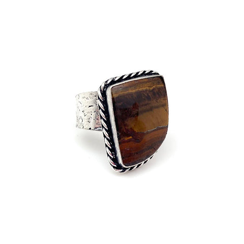 Kashi Tigereye Stone Ring