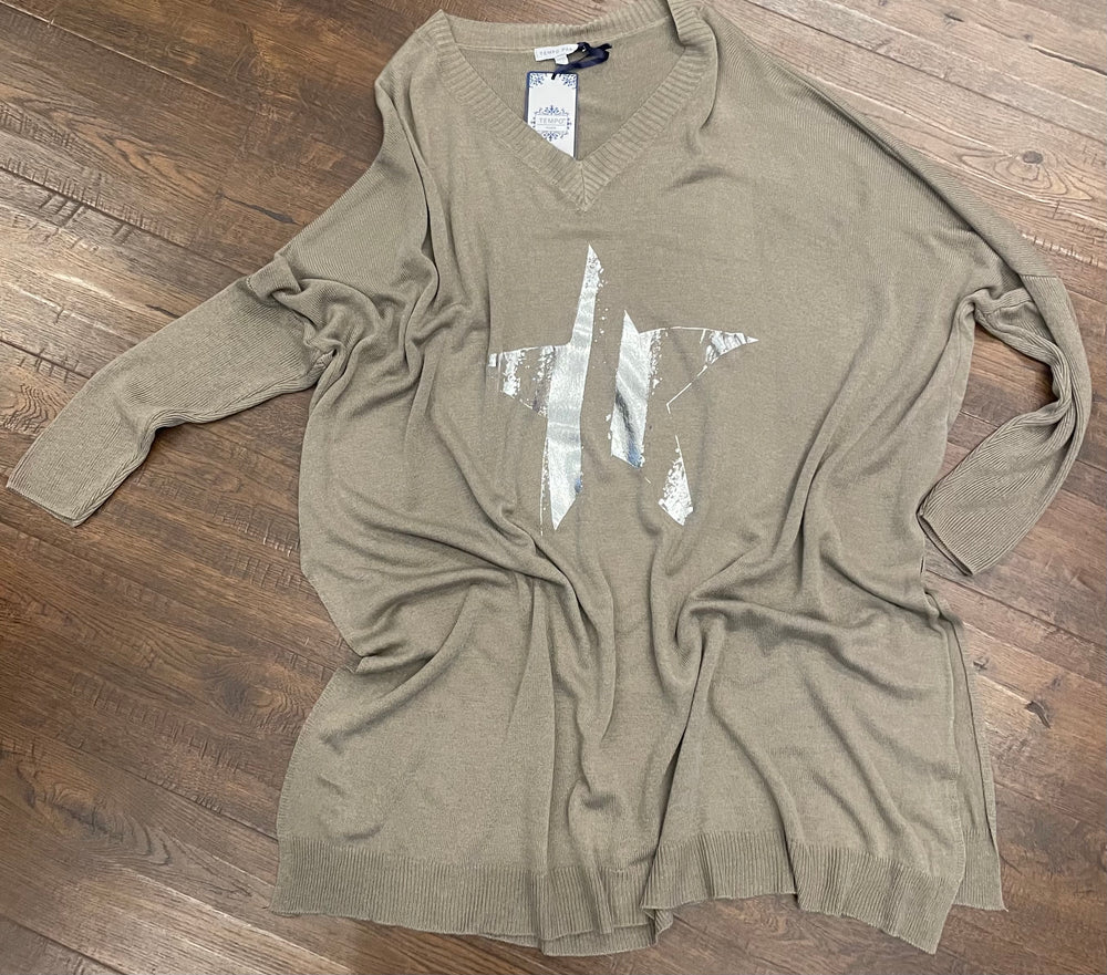 Tempo Paris Sweater (taupe)