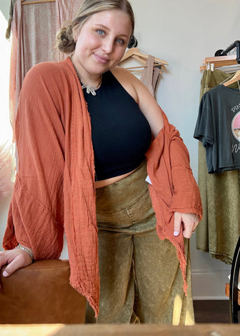 So Chic Wrap (Rust)