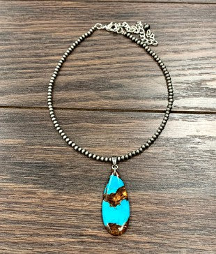 Navajo Necklace (Turquoise)