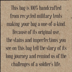 
                  
                    Load image into Gallery viewer, Recycled Tent Crossbody Bag
                  
                