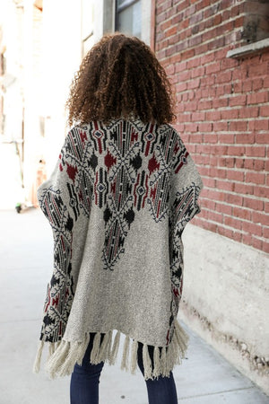 
                  
                    Load image into Gallery viewer, Fireside Argyle Knit Cardigan
                  
                